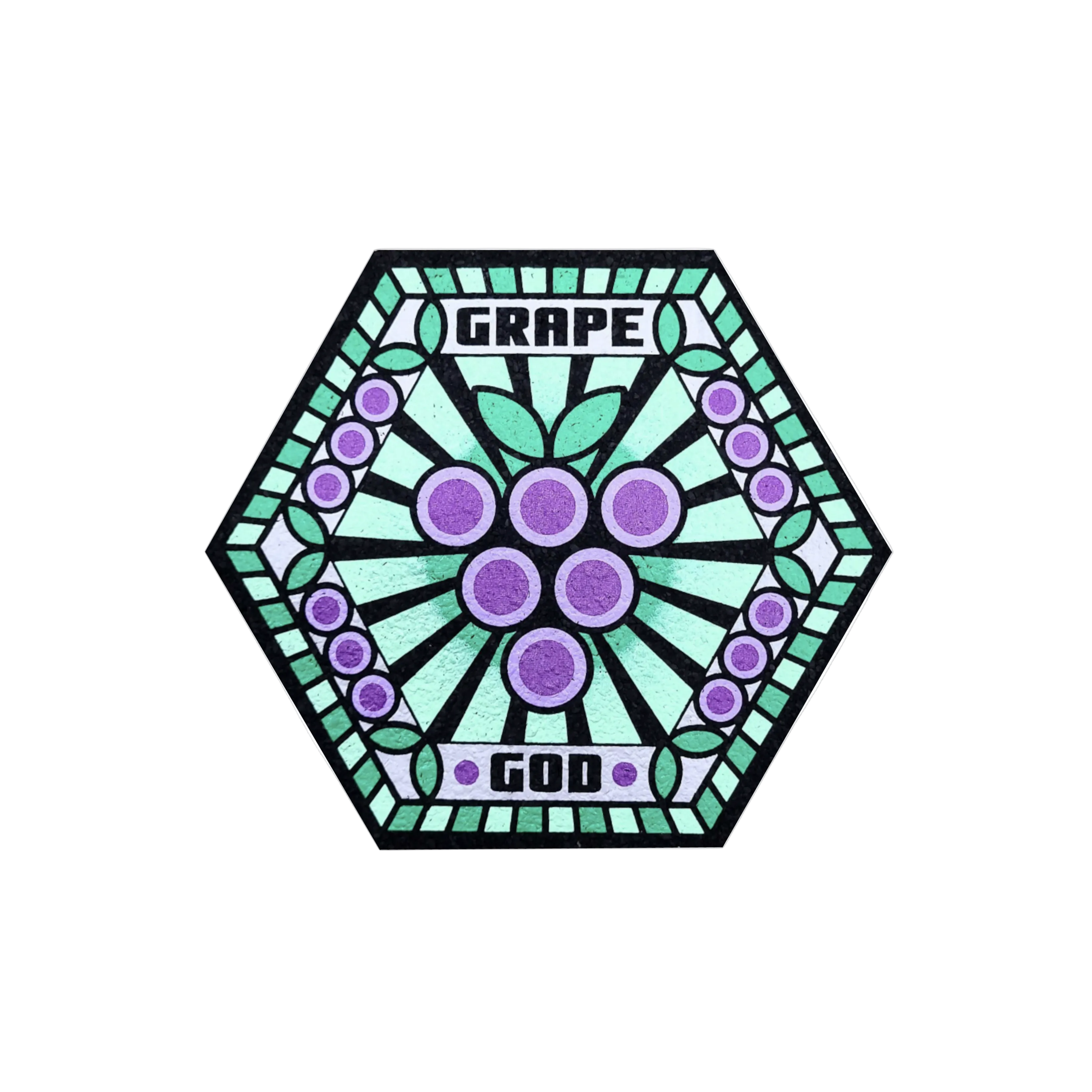 Grape_God Glow-In-The-Dark Moodmat